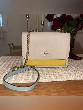 Coach Klare Crossbody - Colorblock Gold/Chalk Multi C8630